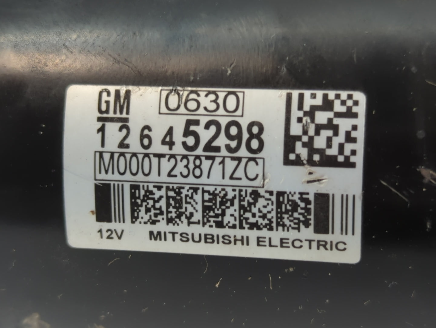 2012-2020 Chevrolet Impala Car Starter Motor Solenoid OEM P/N:12645298 Fits OEM Used Auto Parts - Oemusedautoparts1.com