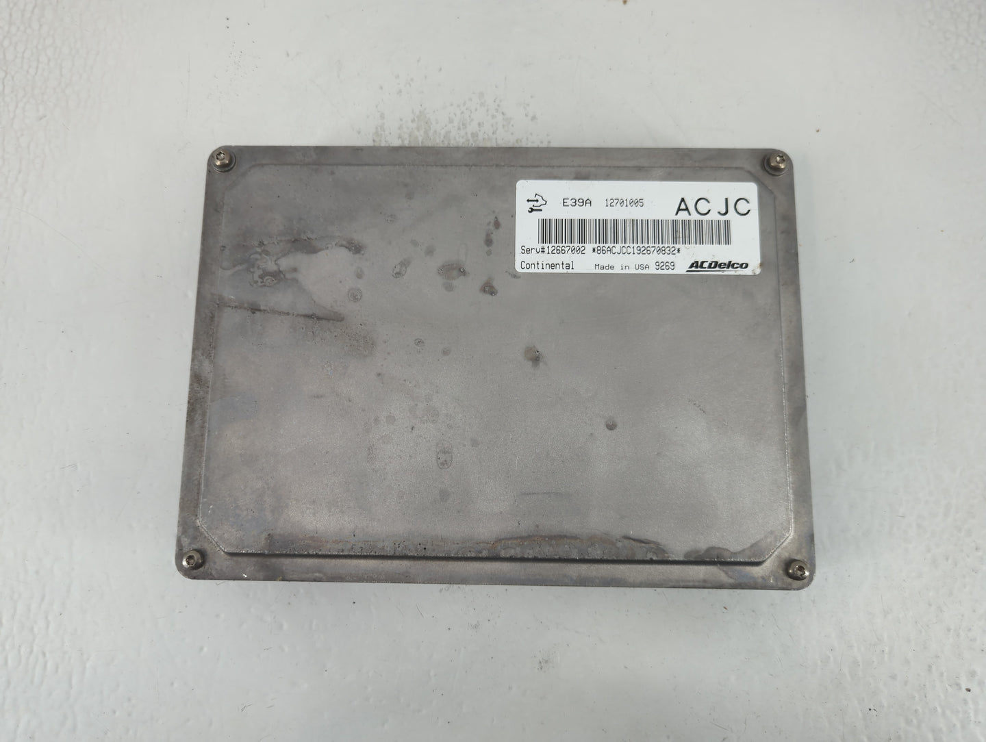 2017-2020 Chevrolet Impala PCM Engine Control Computer ECU ECM PCU OEM P/N:12701005 Fits Fits 2017 2018 2019 2020 OEM Used A