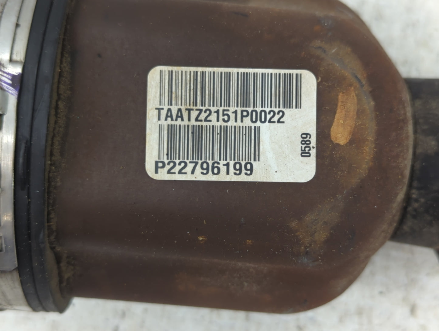 2014-2020 Chevrolet Impala Axle Shaft Front Passenger Cv C/v - Oemusedautoparts1.com