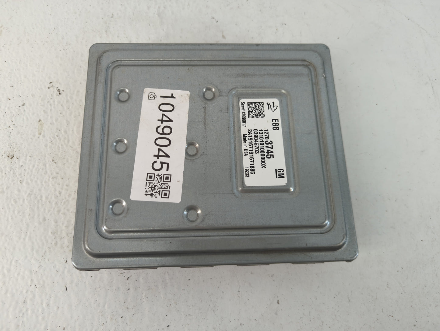 2020-2021 Chevrolet Malibu PCM Engine Control Computer ECU ECM PCU OEM P/N:12703745 Fits Fits 2020 2021 2022 OEM Used Auto P