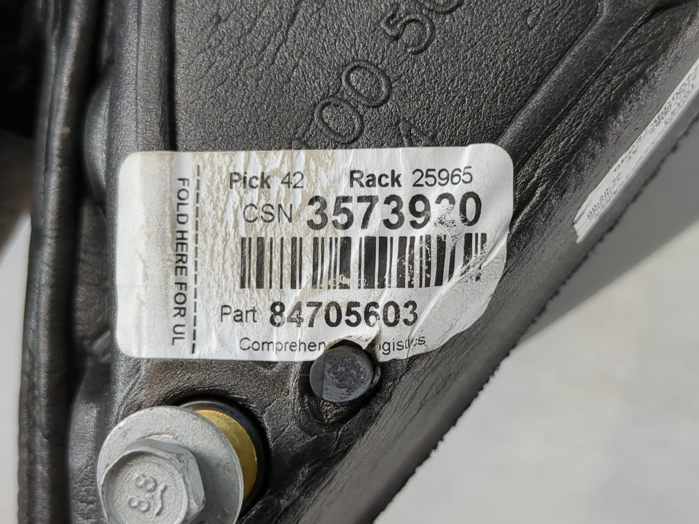 2020 Chevrolet Malibu Side Mirror Replacement Passenger Right View Door Mirror P/N:84705603 Fits OEM Used Auto Parts - Oemus