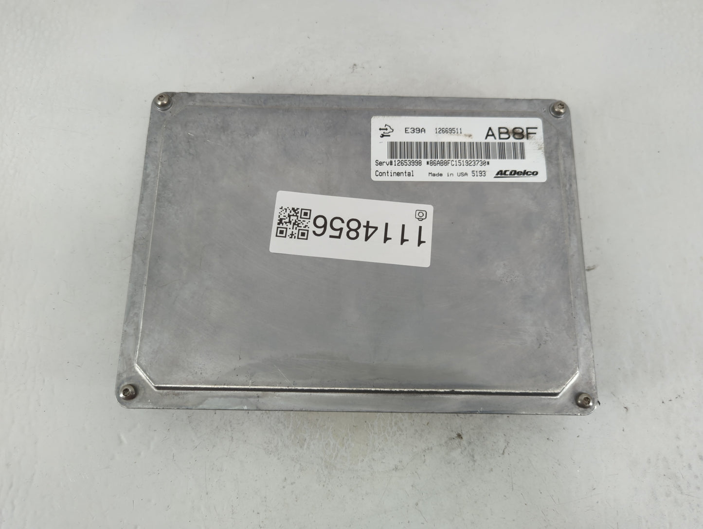 2020-2021 Chevrolet Malibu PCM Engine Control Computer ECU ECM PCU OEM P/N:12669511 Fits Fits 2020 2021 2022 OEM Used Auto P