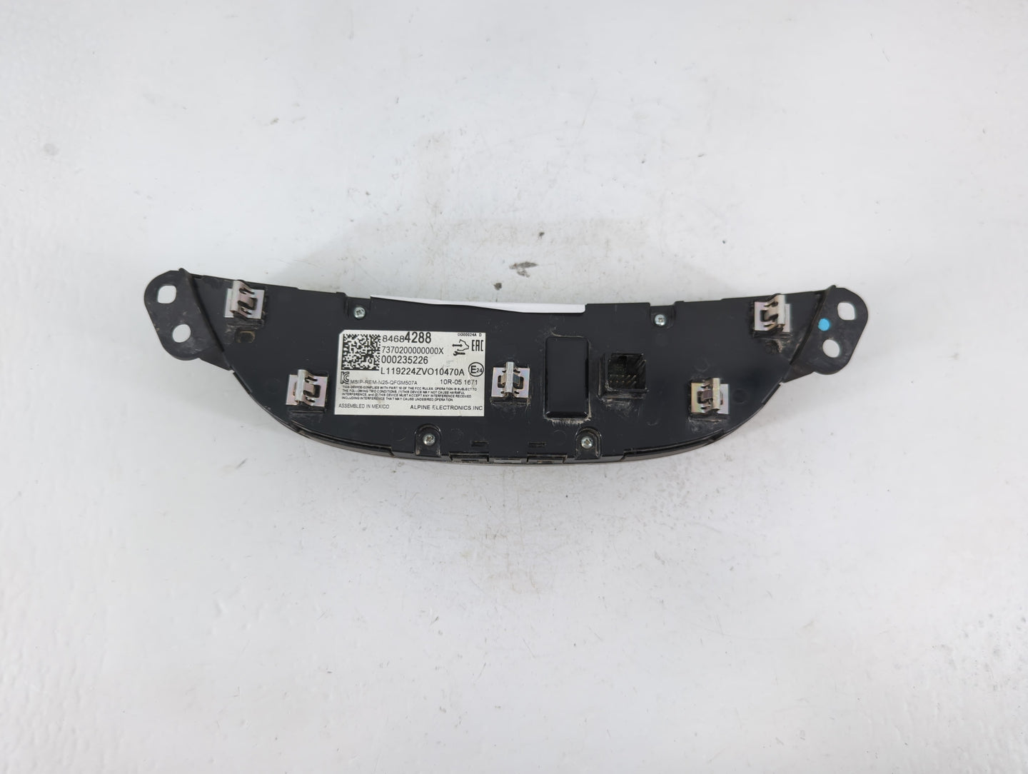 2018-2021 Chevrolet Malibu Climate Control Module Temperature AC/Heater Replacement P/N:84684288 Fits Fits 2018 2019 2020 20