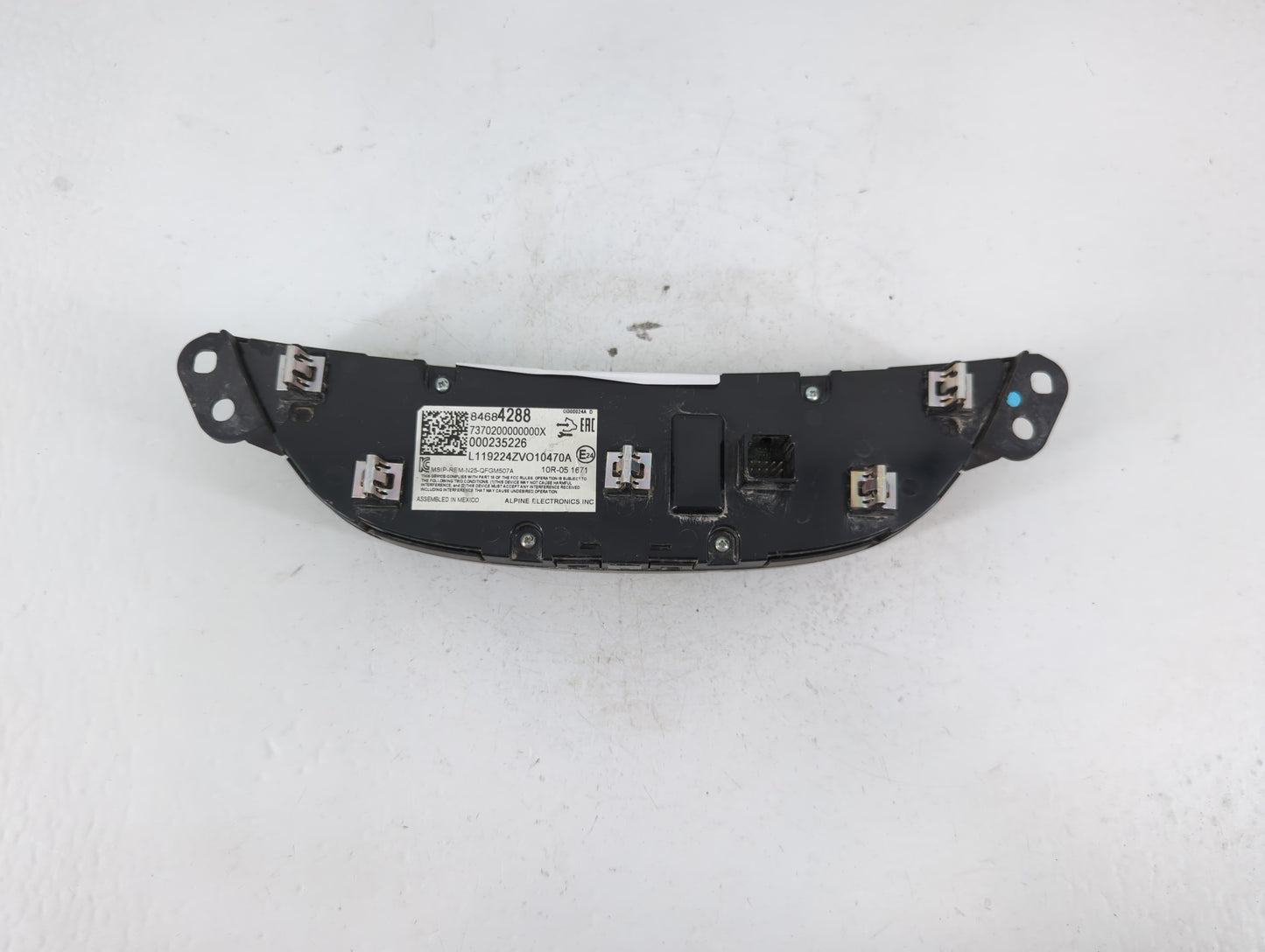 2018-2021 Chevrolet Malibu Climate Control Module Temperature AC/Heater Replacement P/N:84684288 Fits Fits 2018 2019 2020 20