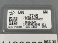2020-2021 Chevrolet Malibu PCM Engine Control Computer ECU ECM PCU OEM P/N:12703745 Fits Fits 2020 2021 2022 OEM Used Auto P