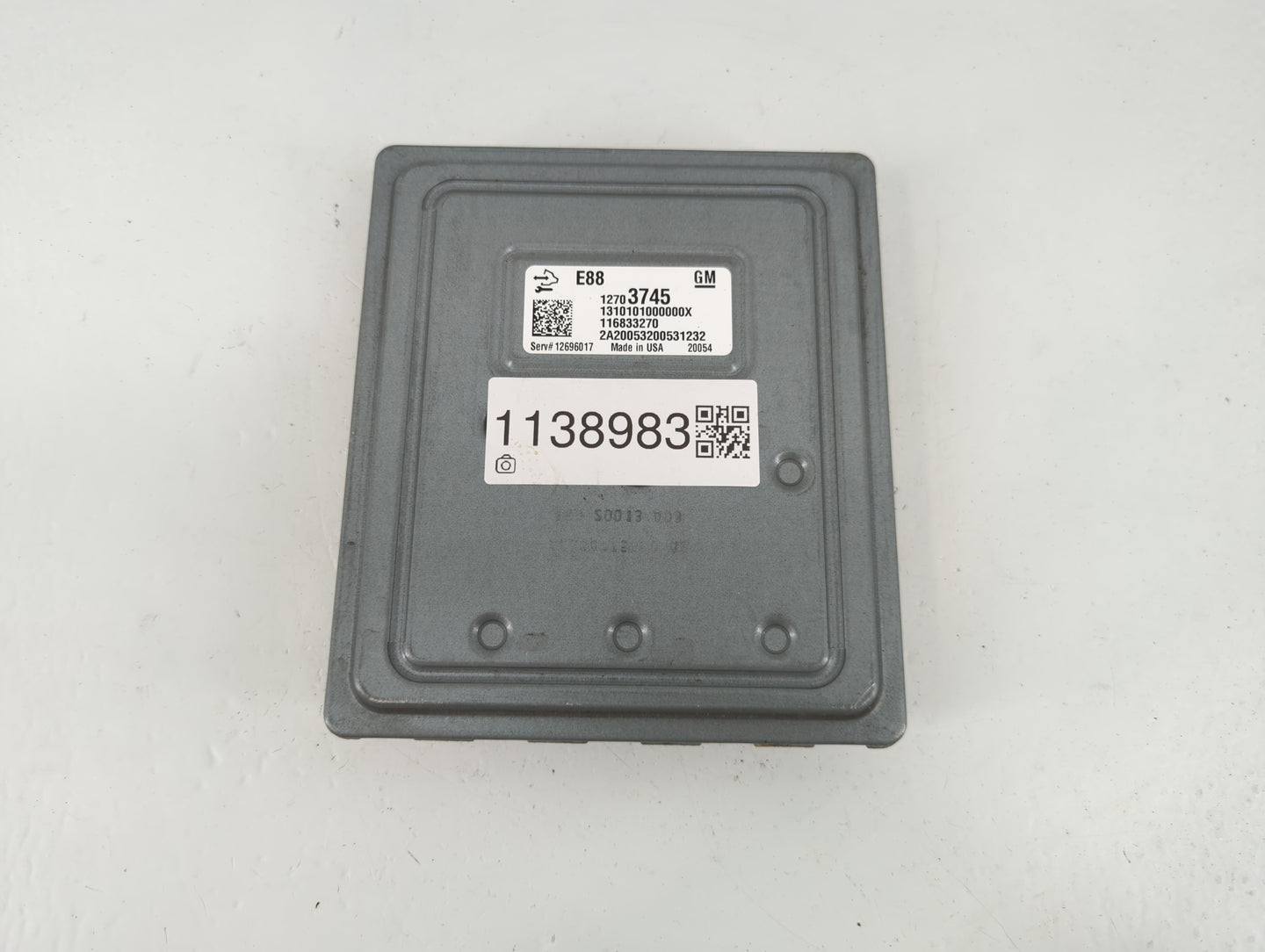 2020-2021 Chevrolet Malibu PCM Engine Control Computer ECU ECM PCU OEM P/N:12703745 Fits Fits 2020 2021 2022 OEM Used Auto P
