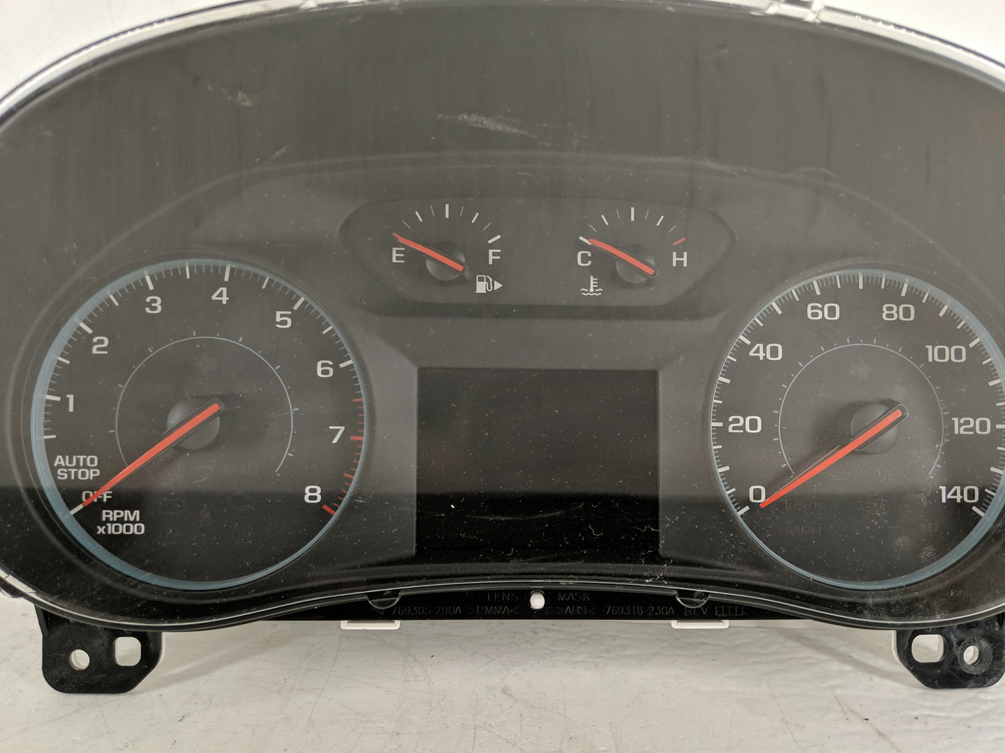 2020-2021 Chevrolet Malibu Instrument Cluster Speedometer Gauges P/N:84660724 Fits Fits 2020 2021 OEM Used Auto Parts - Oemu