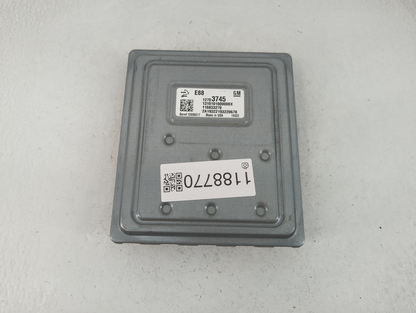 2020-2021 Chevrolet Malibu PCM Engine Control Computer ECU ECM PCU OEM P/N:12703745 Fits Fits 2020 2021 2022 OEM Used Auto P