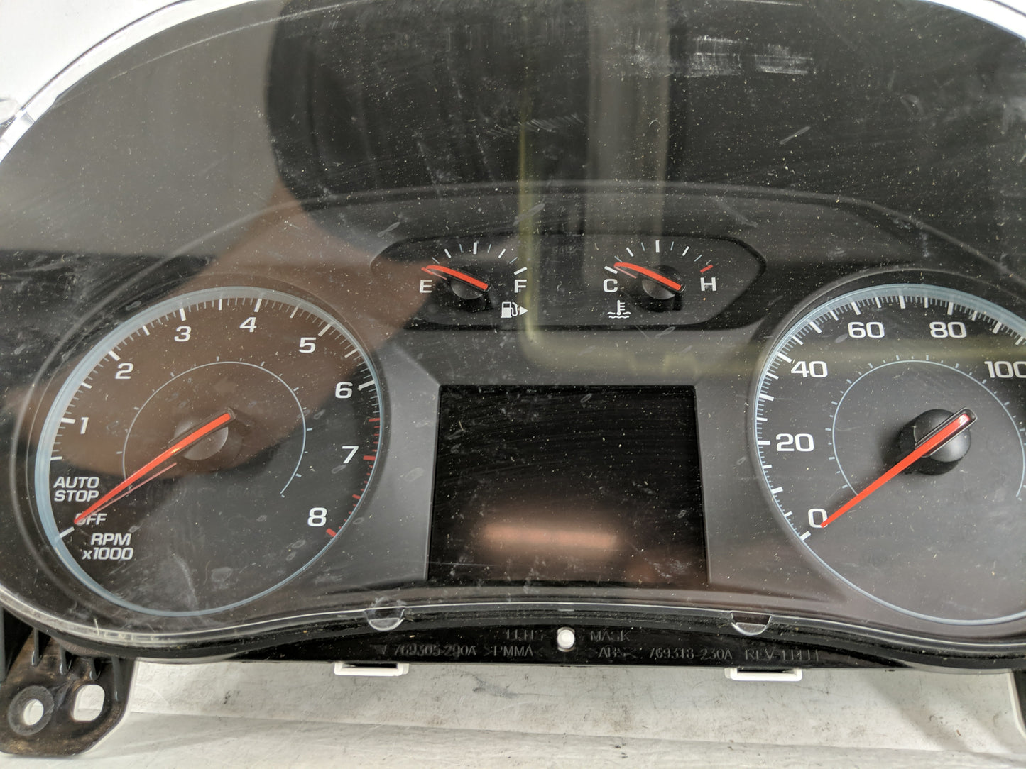 2020-2021 Chevrolet Malibu Instrument Cluster Speedometer Gauges P/N:8466 0724 Fits Fits 2020 2021 OEM Used Auto Parts - Oem