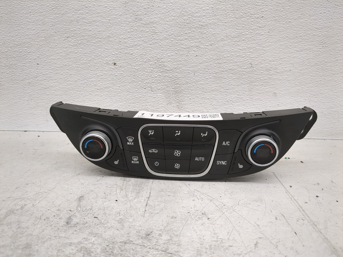 2018-2021 Chevrolet Malibu Climate Control Module Temperature AC/Heater Replacement P/N:84684288 Fits Fits 2018 2019 2020 20