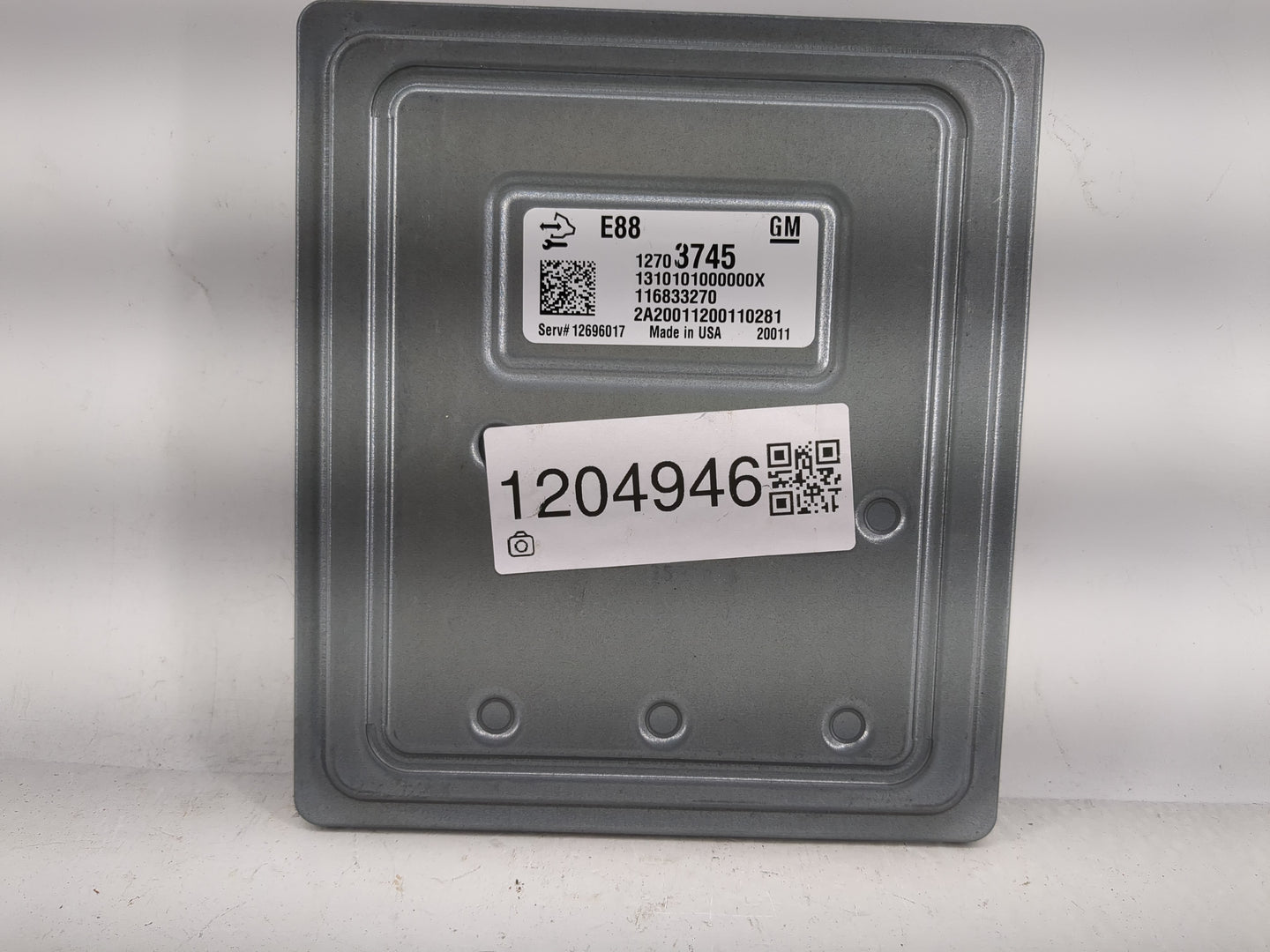 2020-2021 Chevrolet Malibu PCM Engine Control Computer ECU ECM PCU OEM P/N:12703745 Fits Fits 2020 2021 2022 OEM Used Auto P
