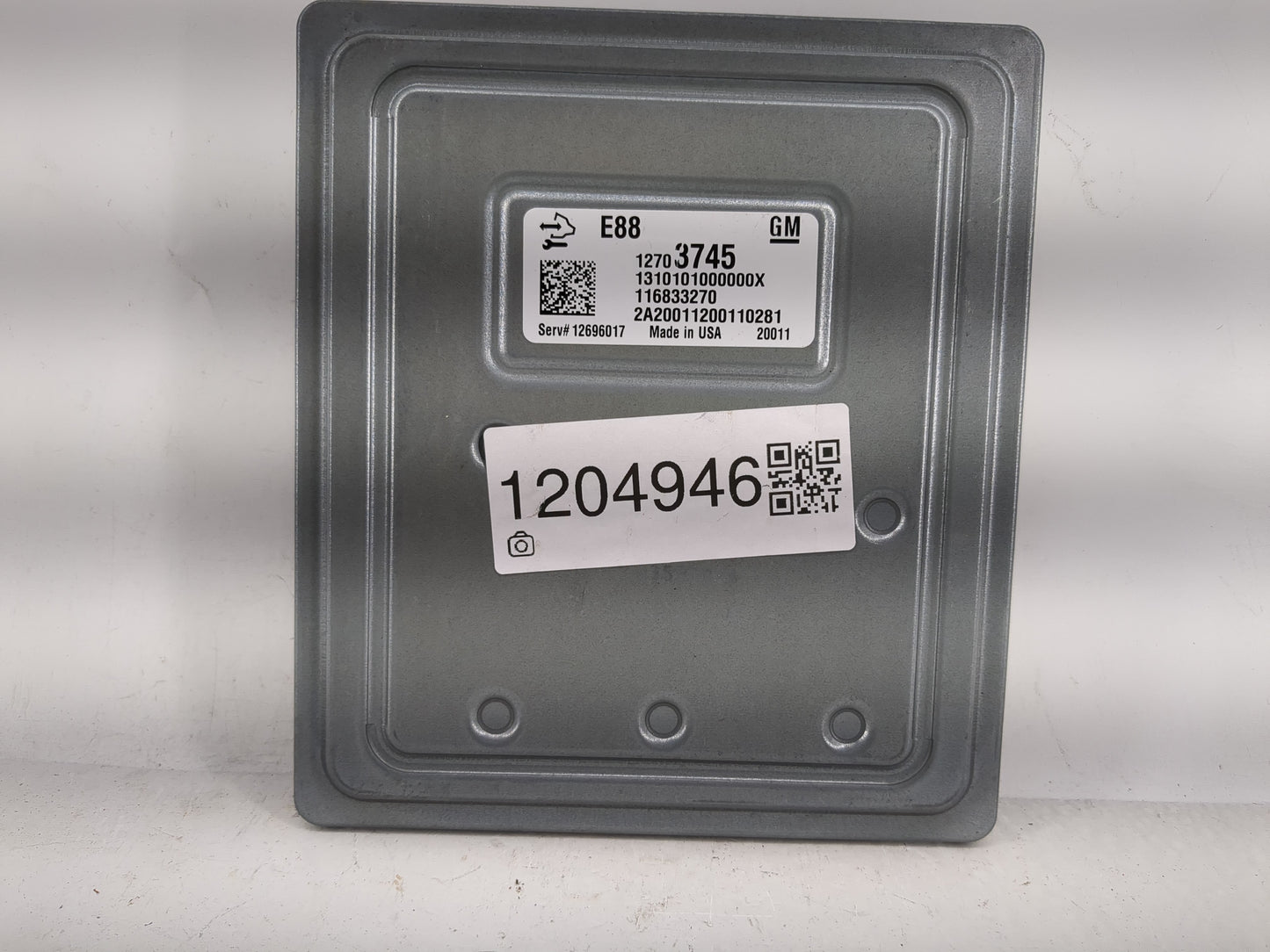 2020-2021 Chevrolet Malibu PCM Engine Control Computer ECU ECM PCU OEM P/N:12703745 Fits Fits 2020 2021 2022 OEM Used Auto P