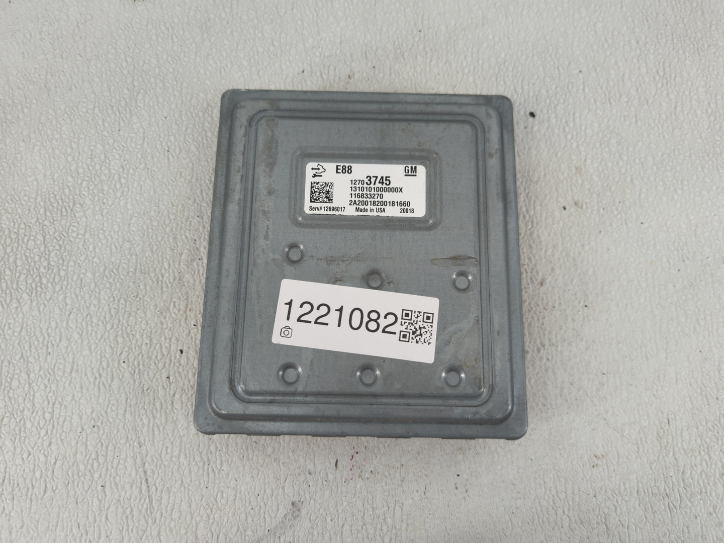 2020-2021 Chevrolet Malibu PCM Engine Control Computer ECU ECM PCU OEM P/N:12703745 Fits Fits 2020 2021 2022 OEM Used Auto P