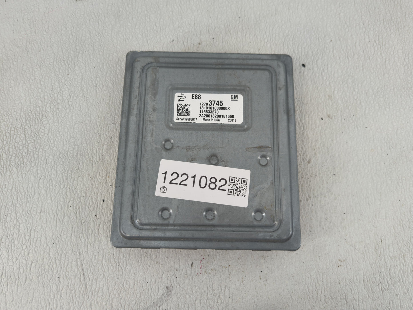 2020-2021 Chevrolet Malibu PCM Engine Control Computer ECU ECM PCU OEM P/N:12703745 Fits Fits 2020 2021 2022 OEM Used Auto P