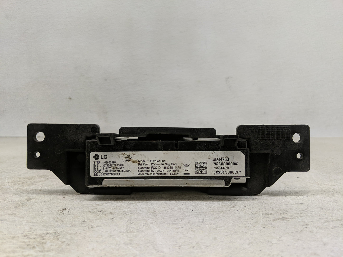 2019-2021 Chevrolet Malibu Telematics Control Module 86804753 - Oemusedautoparts1.com