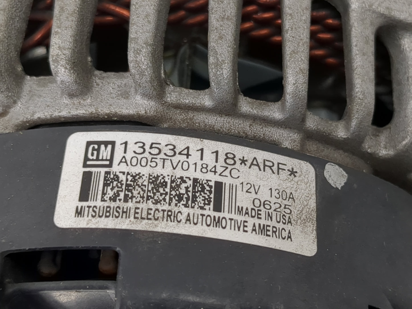2019-2021 Chevrolet Malibu Alternator Replacement Generator Charging Assembly Engine OEM P/N:A005TV0184ZC 13534118 Fits OEM 