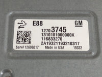 2020-2021 Chevrolet Malibu PCM Engine Control Computer ECU ECM PCU OEM P/N:116833270 12703745 Fits Fits 2020 2021 2022 OEM U