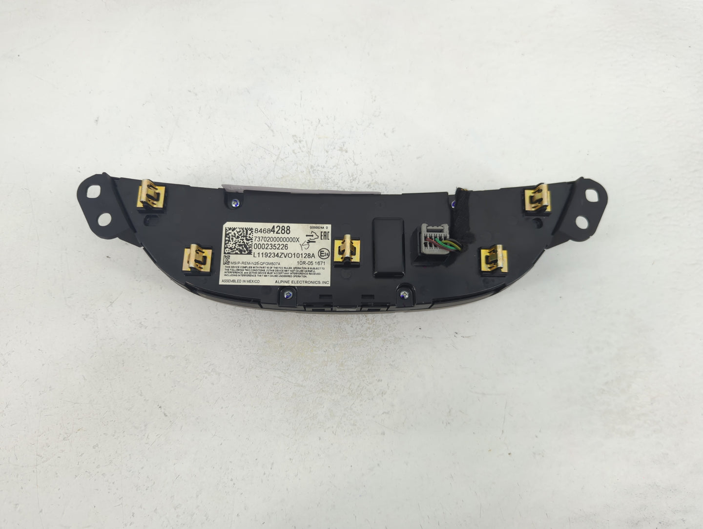 2018-2021 Chevrolet Malibu Climate Control Module Temperature AC/Heater Replacement P/N:000235226 84684288 Fits OEM Used Aut