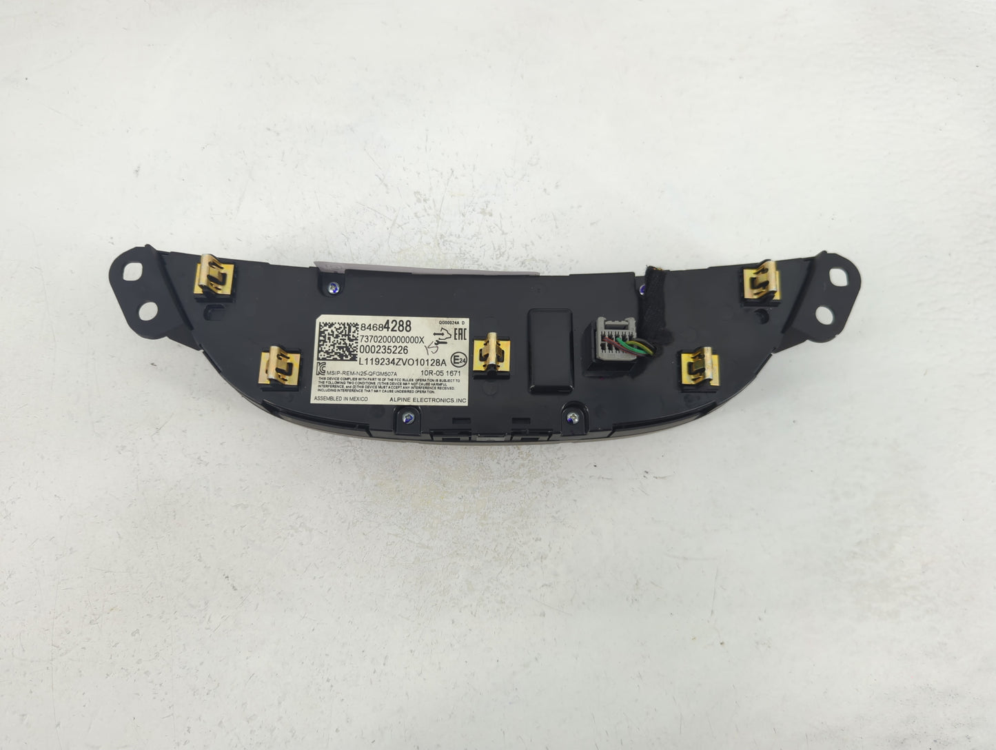 2018-2021 Chevrolet Malibu Climate Control Module Temperature AC/Heater Replacement P/N:000235226 84684288 Fits OEM Used Aut