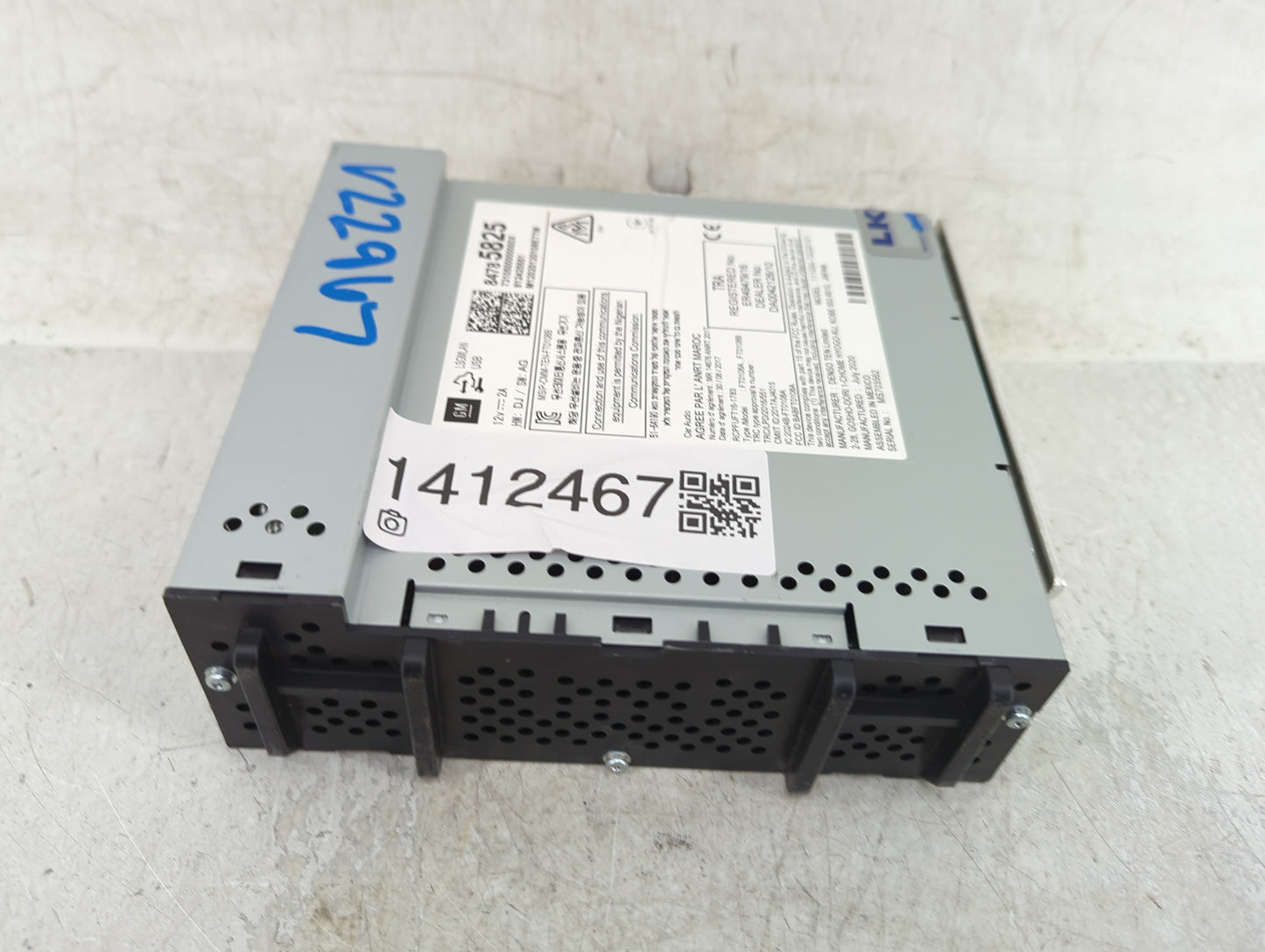 2020-2021 Chevrolet Malibu Radio AM FM Cd Player Receiver Replacement P/N:84785825 Fits Fits 2020 2021 2022 OEM Used Auto Pa