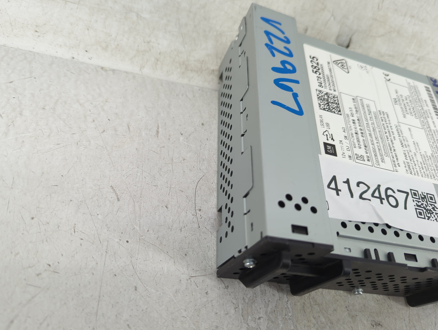 2020-2021 Chevrolet Malibu Radio AM FM Cd Player Receiver Replacement P/N:84785825 Fits Fits 2020 2021 2022 OEM Used Auto Pa