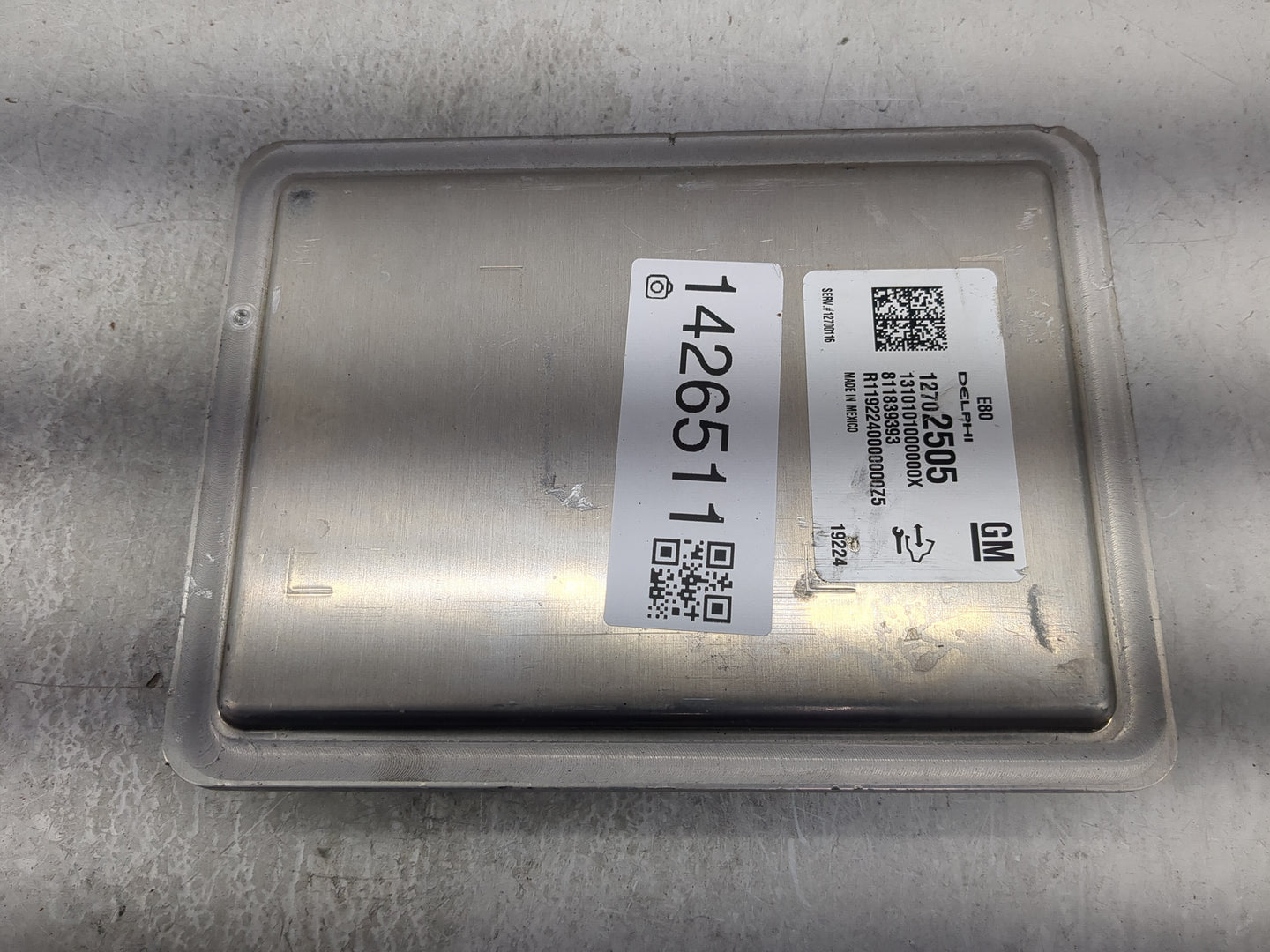2017-2021 Chevrolet Malibu PCM Engine Control Computer ECU ECM PCU OEM P/N:12702505 12688128 Fits OEM Used Auto Parts - Oemu