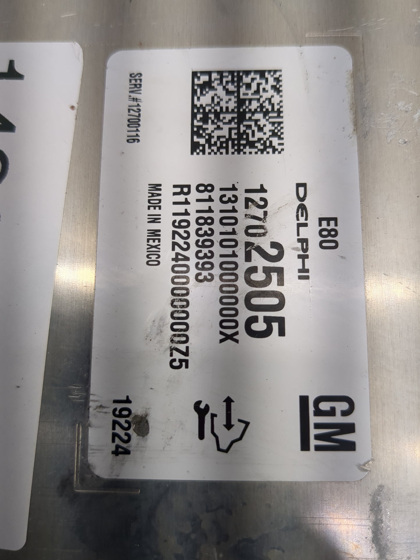 2017-2021 Chevrolet Malibu PCM Engine Control Computer ECU ECM PCU OEM P/N:12702505 12688128 Fits OEM Used Auto Parts - Oemu