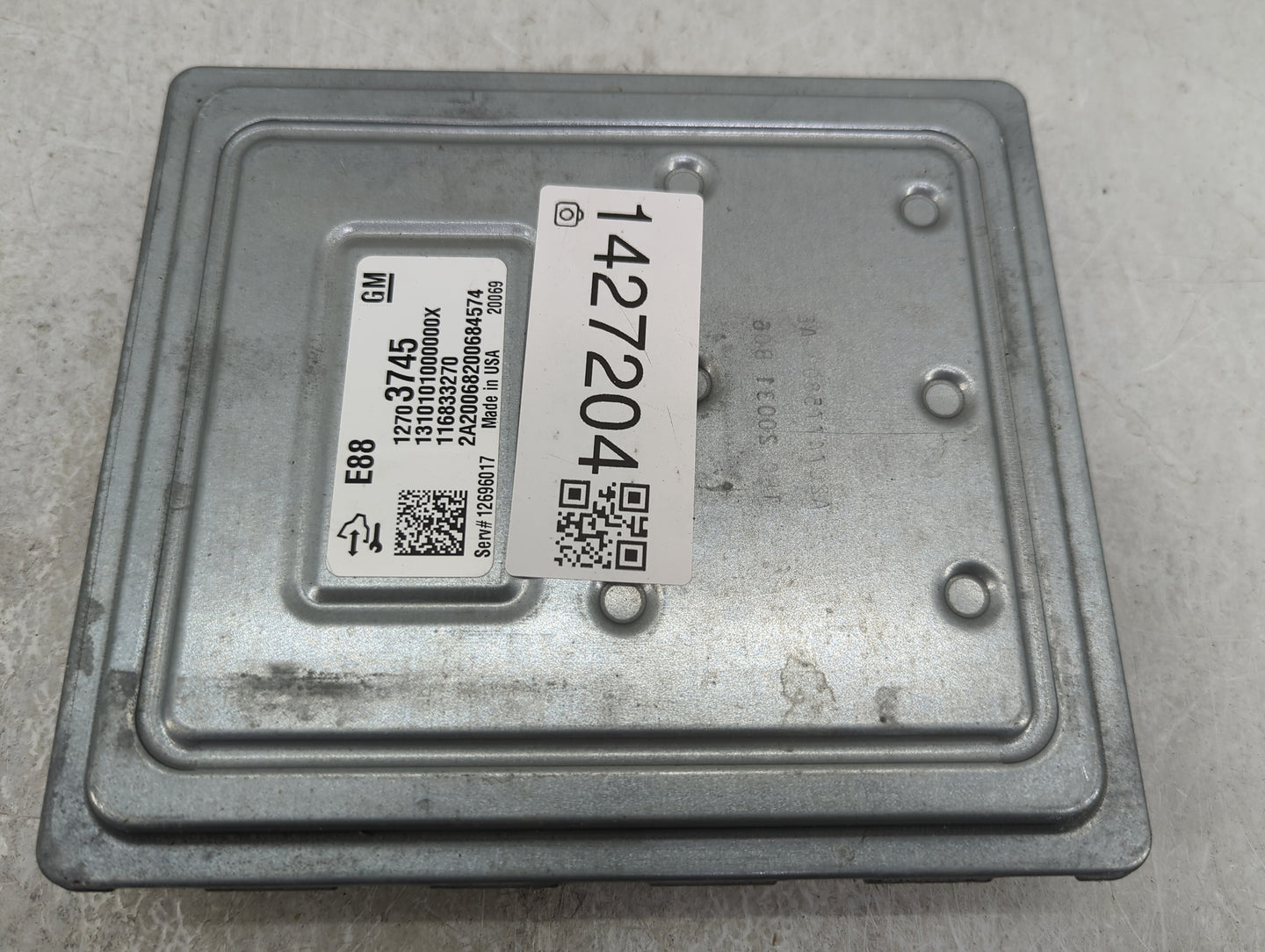 2020-2021 Chevrolet Malibu PCM Engine Control Computer ECU ECM PCU OEM P/N:12703745 13101010000000X Fits Fits 2020 2021 2022