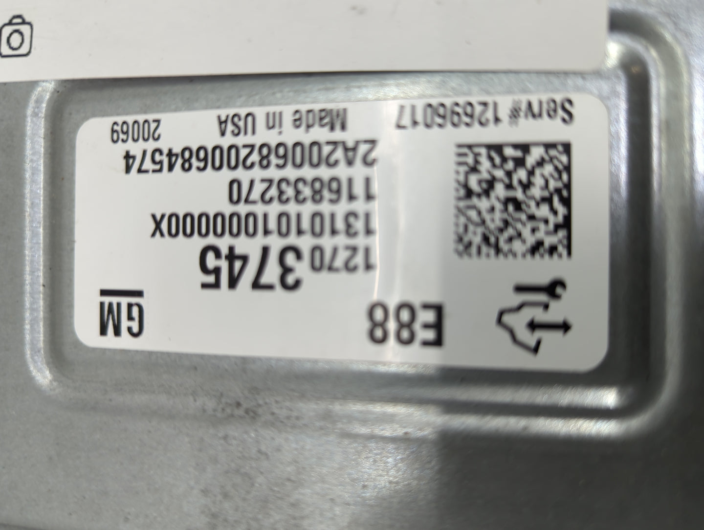 2020-2021 Chevrolet Malibu PCM Engine Control Computer ECU ECM PCU OEM P/N:12703745 13101010000000X Fits Fits 2020 2021 2022