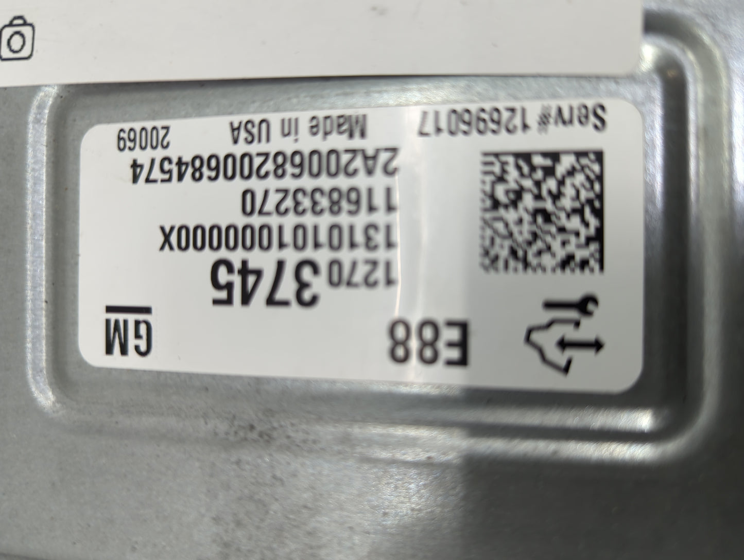 2020-2021 Chevrolet Malibu PCM Engine Control Computer ECU ECM PCU OEM P/N:12703745 13101010000000X Fits Fits 2020 2021 2022