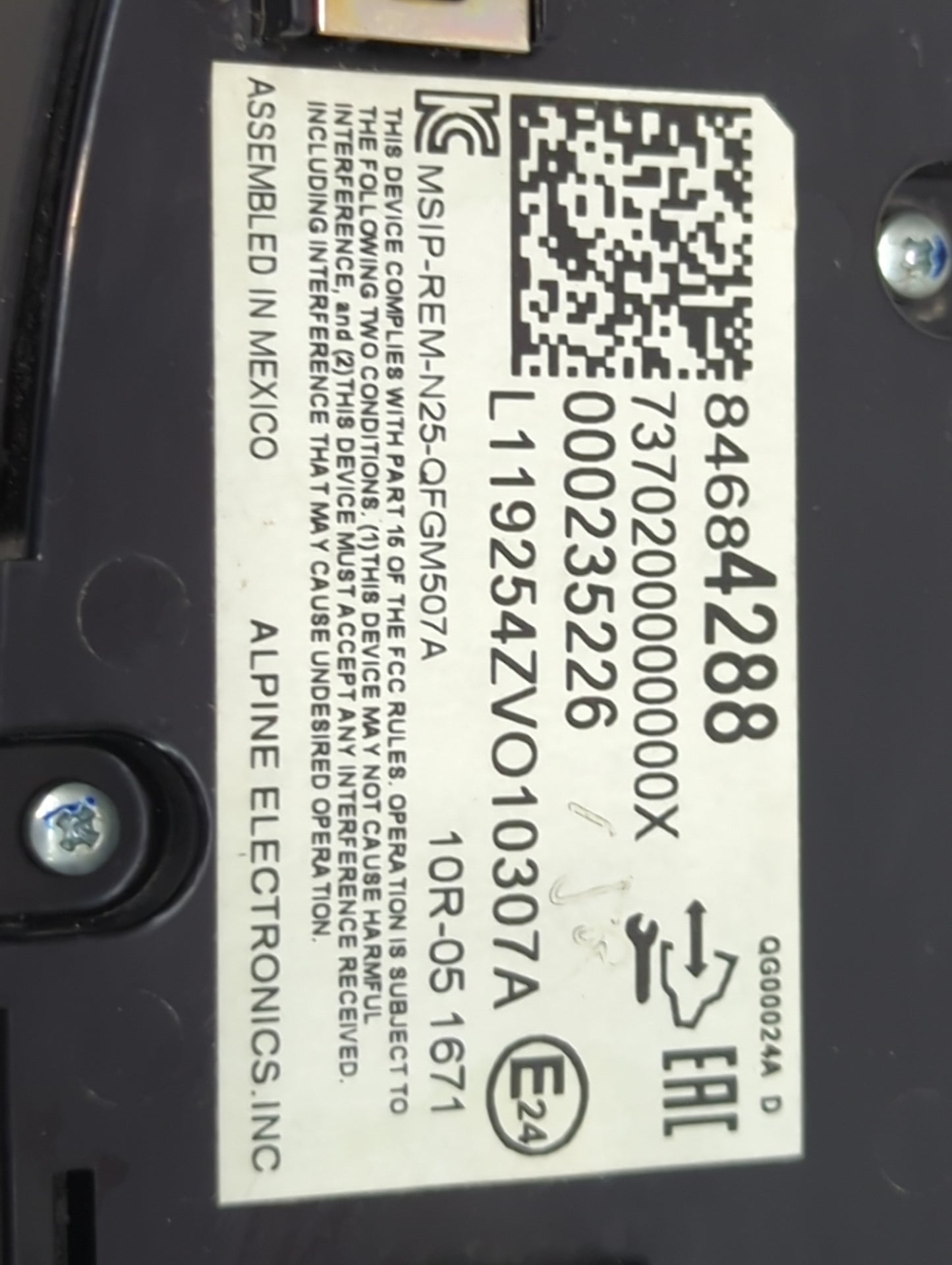 2018-2021 Chevrolet Malibu Climate Control Module Temperature AC/Heater Replacement P/N:84684288 000235226 Fits OEM Used Aut