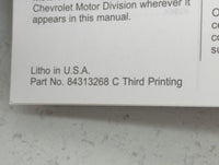 2020 Chevrolet Malibu Owners Manual Book Guide P/N:84313268 OEM Used Auto Parts - Oemusedautoparts1.com