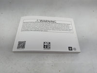 2020 Chevrolet Malibu Owners Manual Book Guide P/N:84313268 OEM Used Auto Parts - Oemusedautoparts1.com