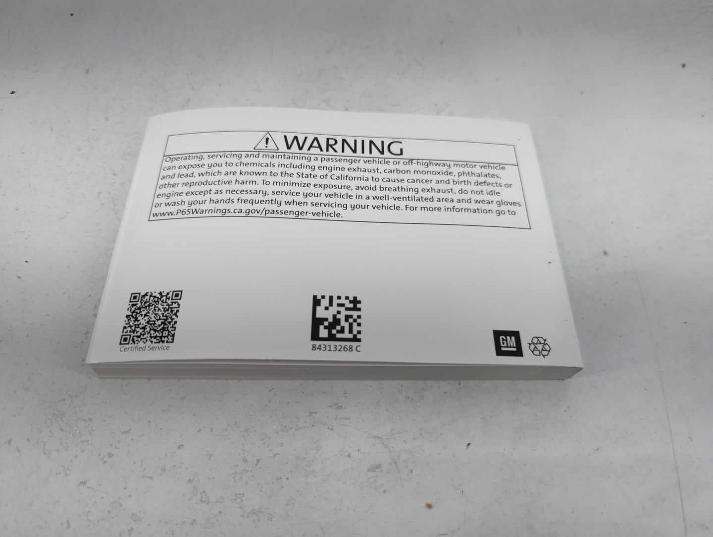 2020 Chevrolet Malibu Owners Manual Book Guide P/N:84313268 OEM Used Auto Parts - Oemusedautoparts1.com