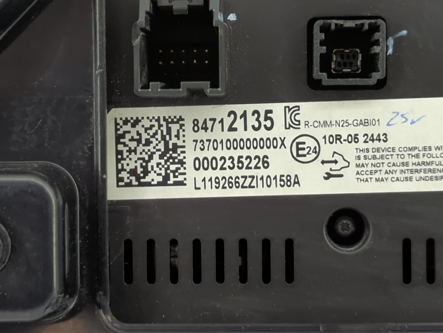 2020 Chevrolet Malibu Information Display Screen 1463386 - Oemusedautoparts1.com