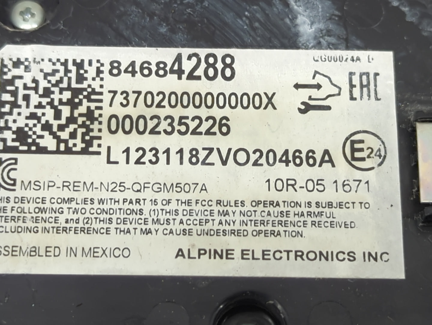 2018-2021 Chevrolet Malibu Climate Control Module Temperature AC/Heater Replacement P/N:84684288 7370200000000X Fits OEM Use