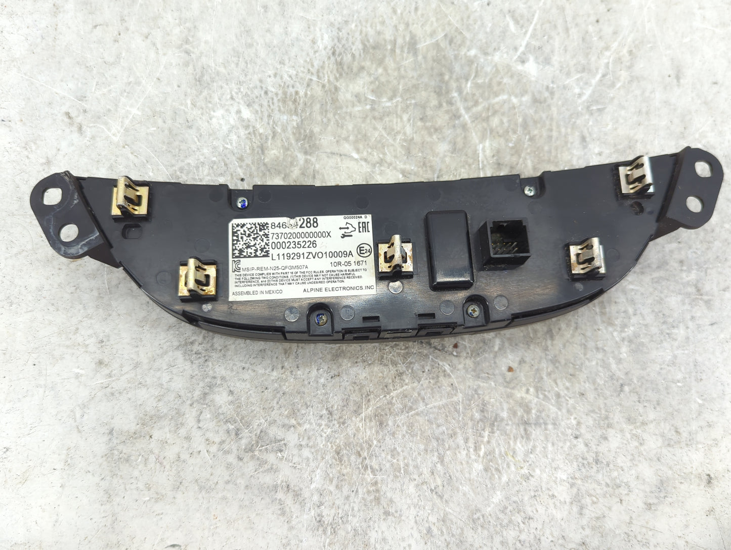 2018-2021 Chevrolet Malibu Climate Control Module Temperature AC/Heater Replacement P/N:84604288 7370200000000X Fits OEM Use