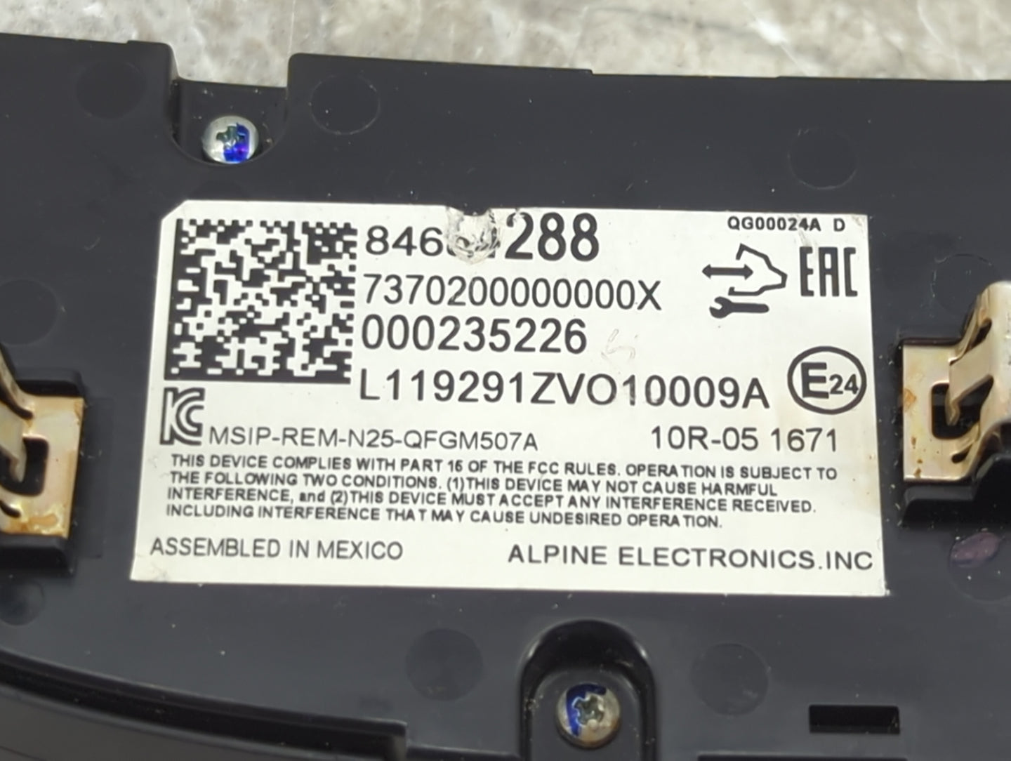 2018-2021 Chevrolet Malibu Climate Control Module Temperature AC/Heater Replacement P/N:84604288 7370200000000X Fits OEM Use