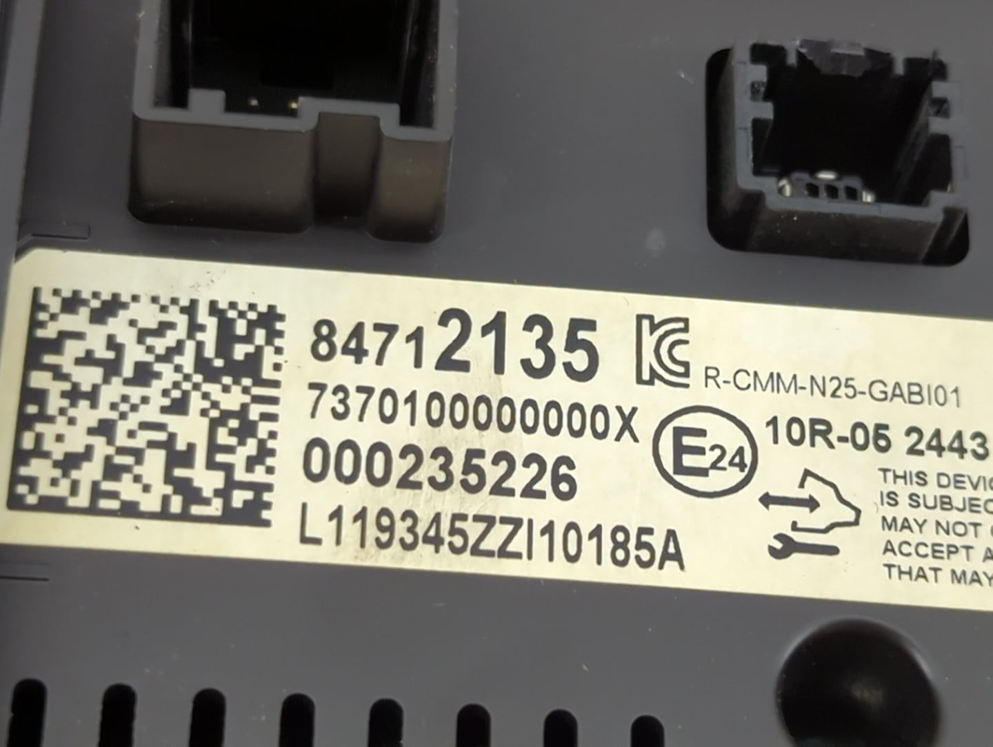 2020 Chevrolet Malibu Information Display Screen 1468267 - Oemusedautoparts1.com