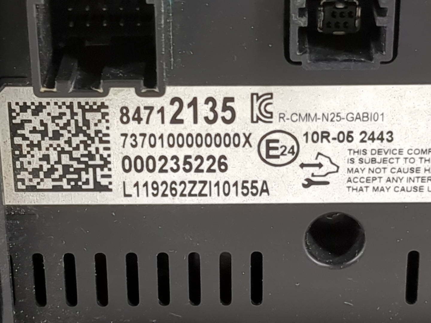 2020 Chevrolet Malibu Information Display Screen 1468420 - Oemusedautoparts1.com