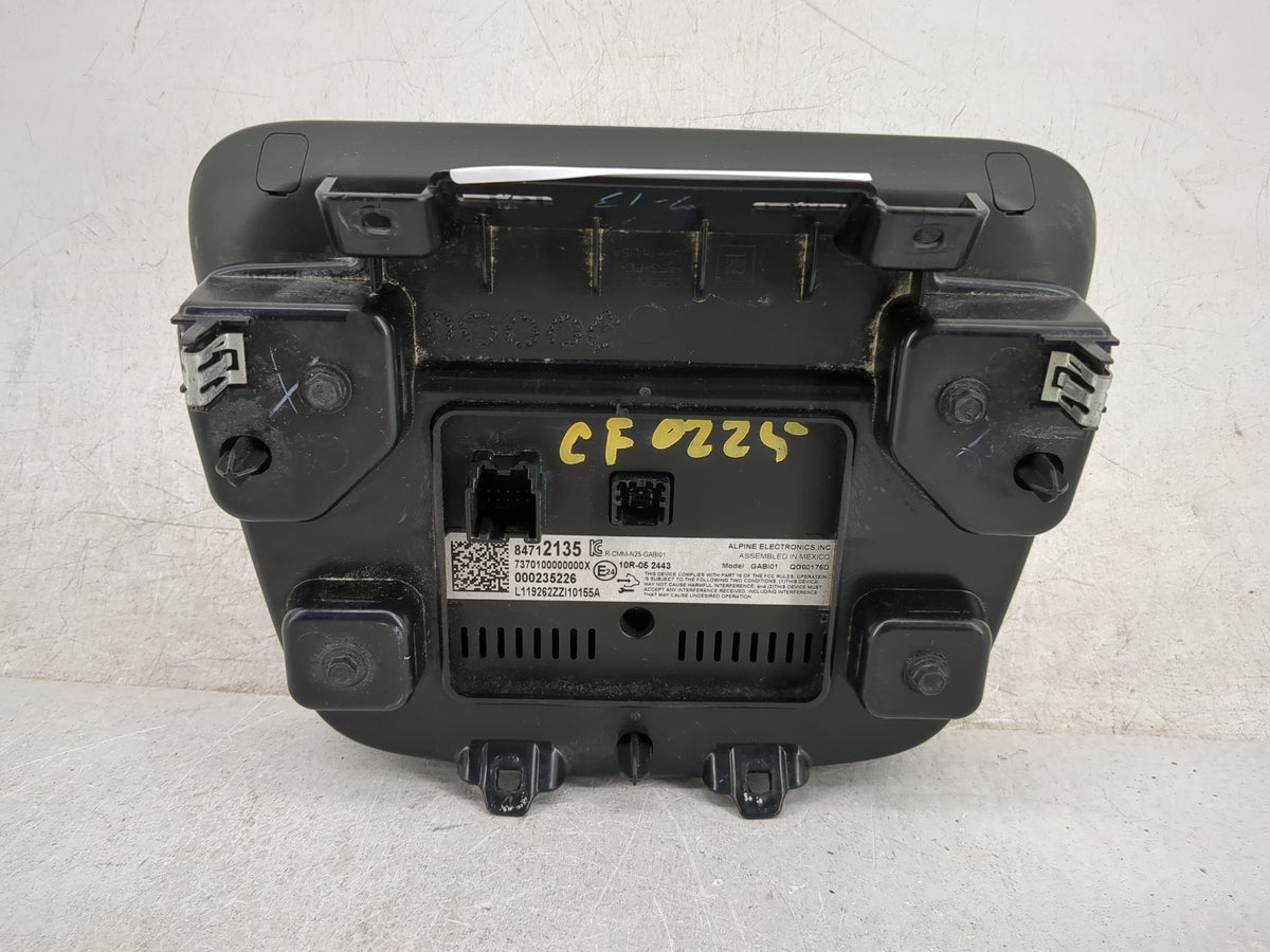 2020 Chevrolet Malibu Information Radio Display Screen 1468420 - Oemusedautoparts1.com