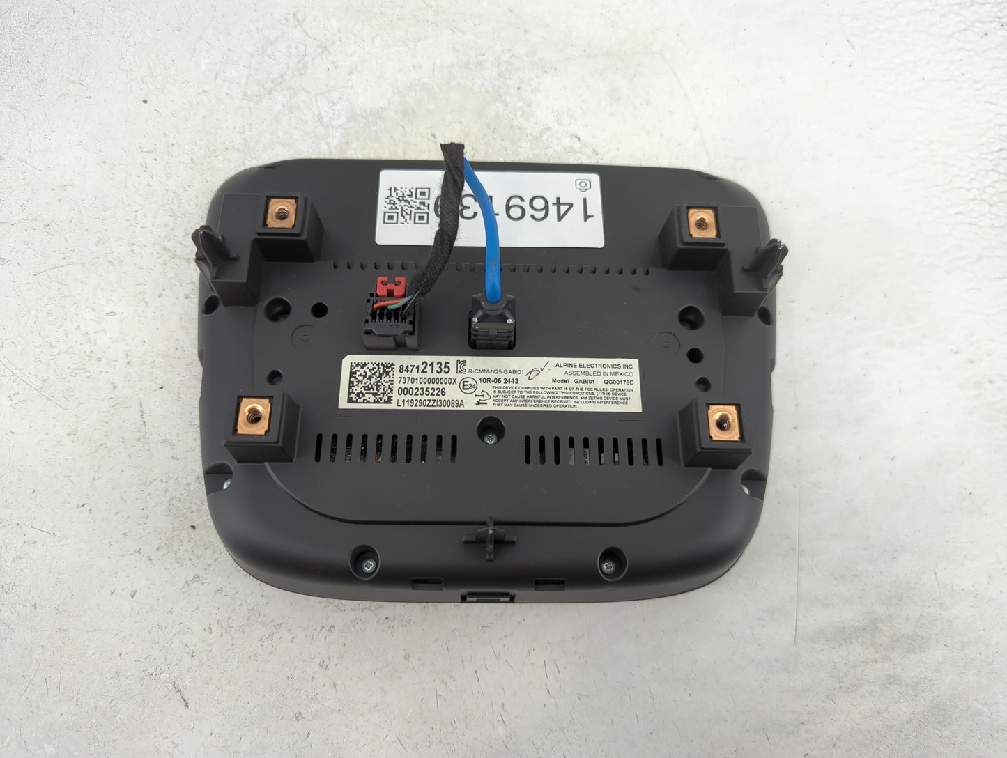 2020 Chevrolet Malibu Information Display Screen 1469139 - Oemusedautoparts1.com