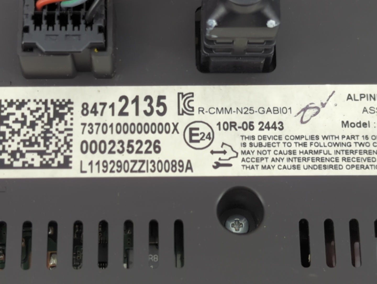 2020 Chevrolet Malibu Information Display Screen 1469139 - Oemusedautoparts1.com