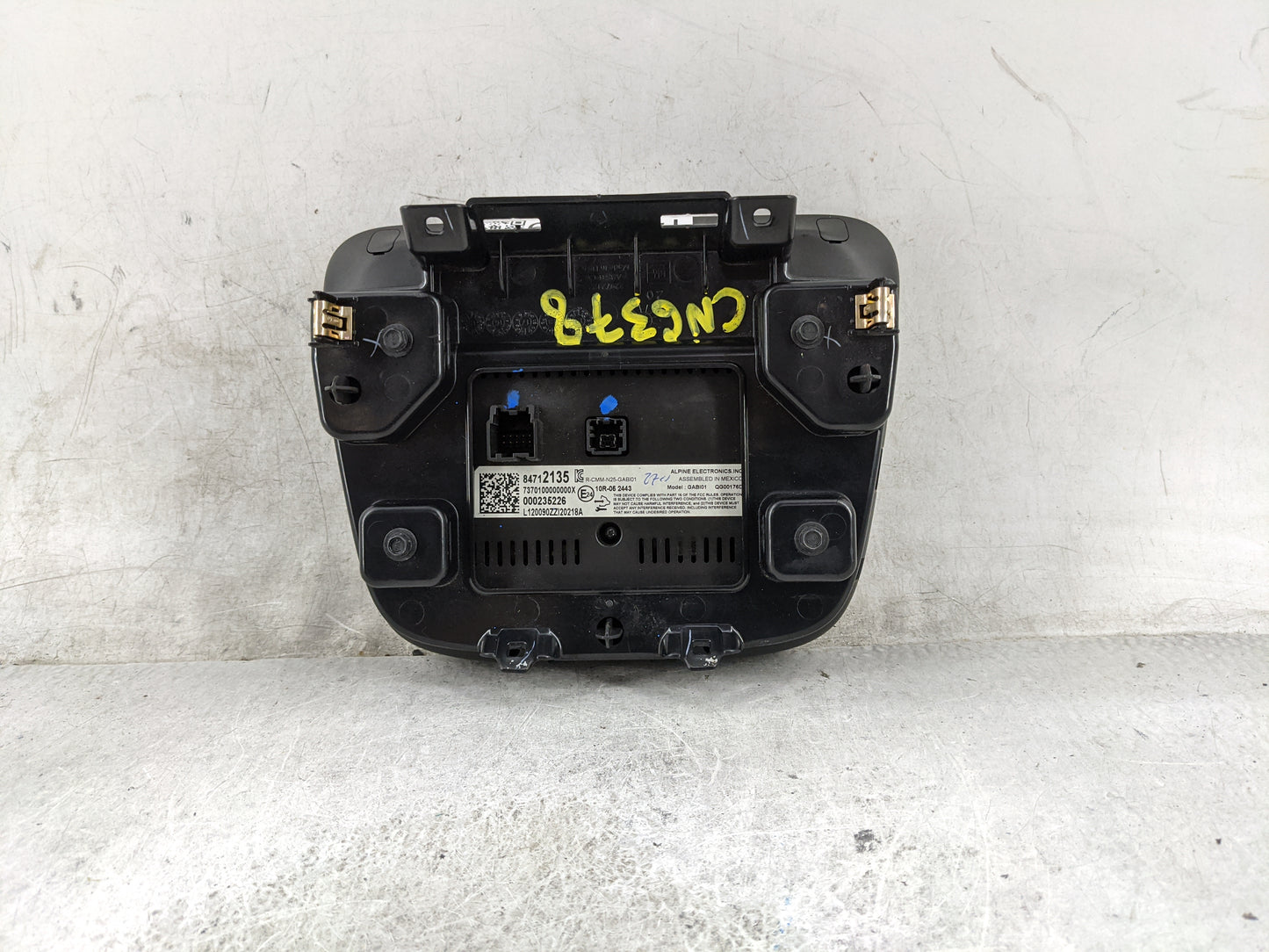 2020 Chevrolet Malibu Information Display Screen 1475379 - Oemusedautoparts1.com
