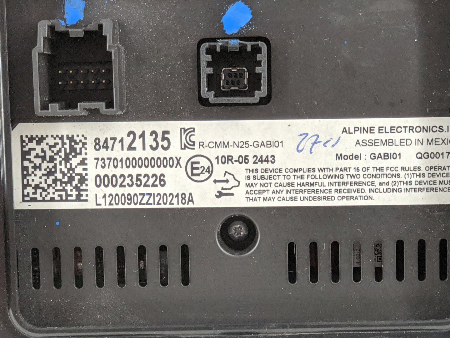 2020 Chevrolet Malibu Information Display Screen 1475379 - Oemusedautoparts1.com