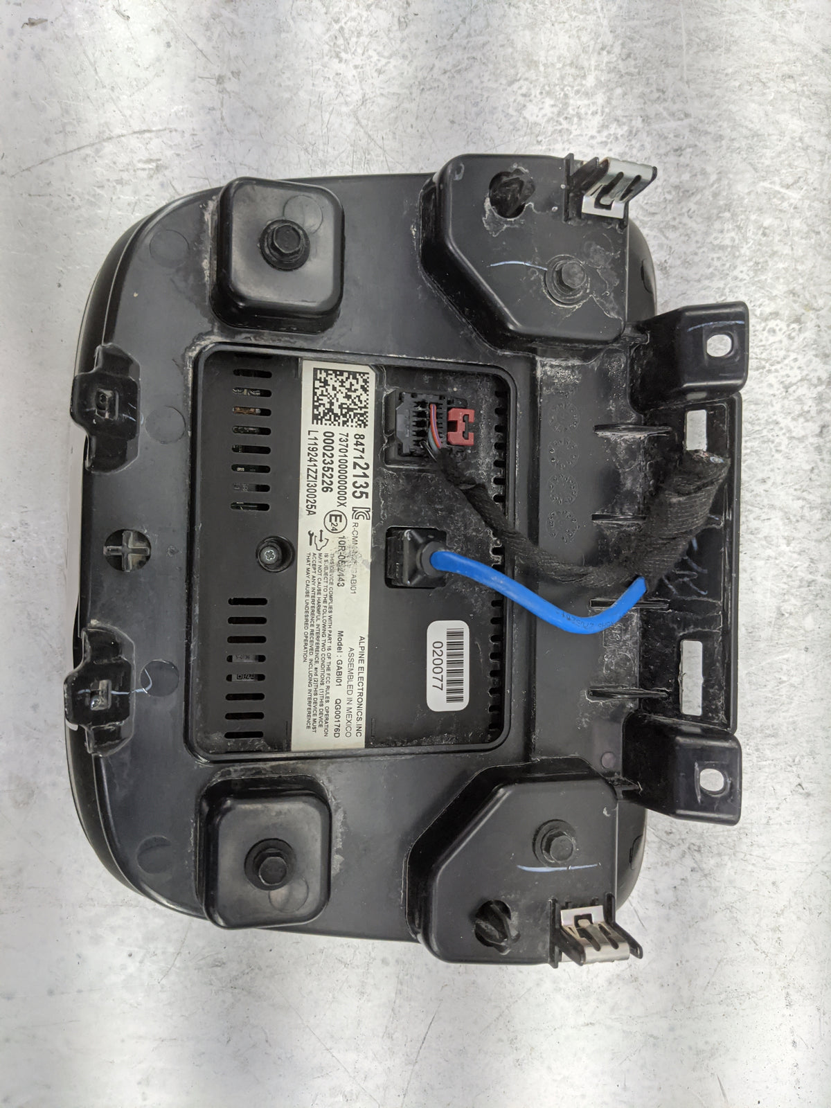 2020 Chevrolet Malibu Information Radio Display Screen 1477786 - Oemusedautoparts1.com