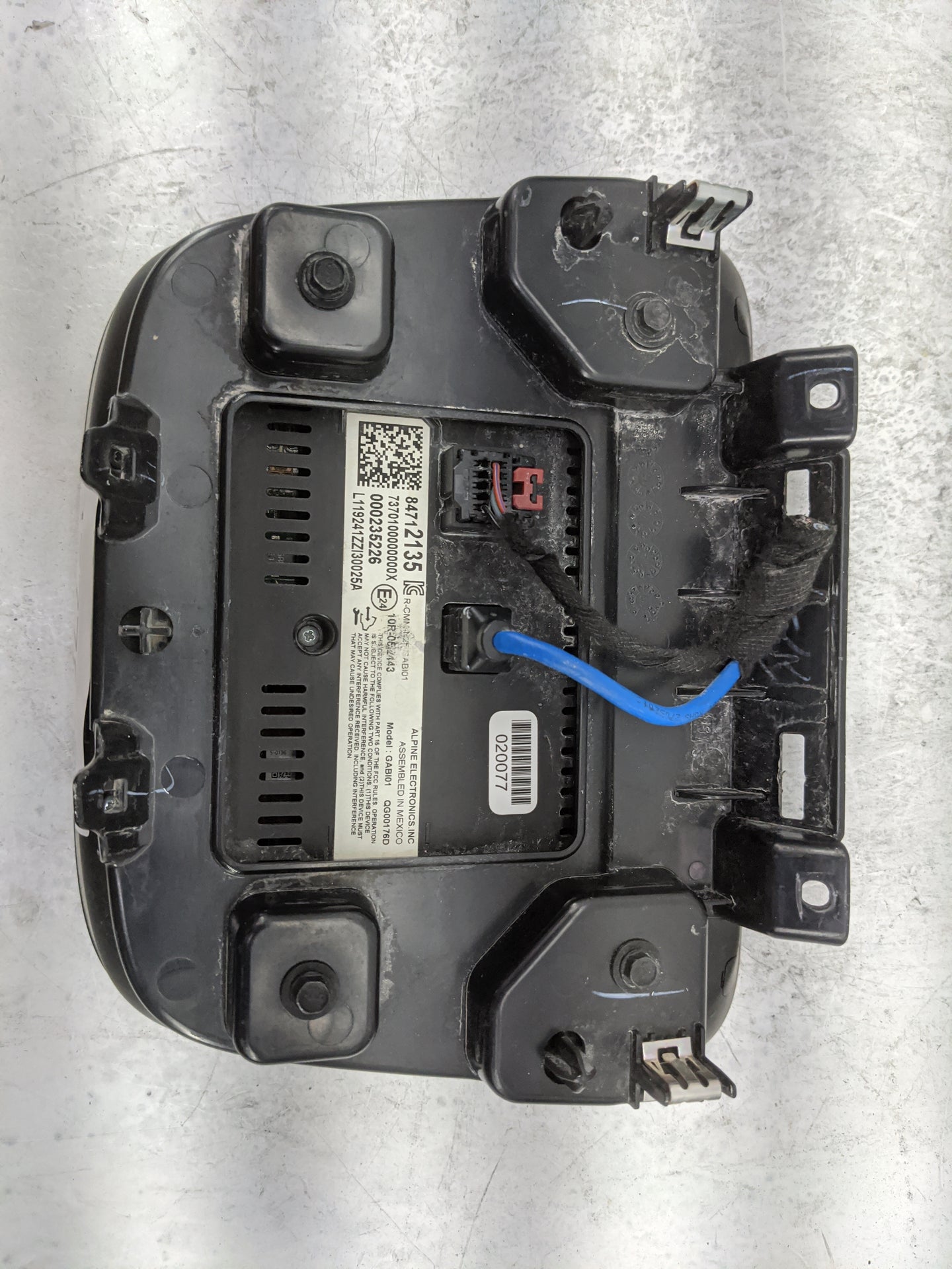 2020 Chevrolet Malibu Information Display Screen 1477786 - Oemusedautoparts1.com