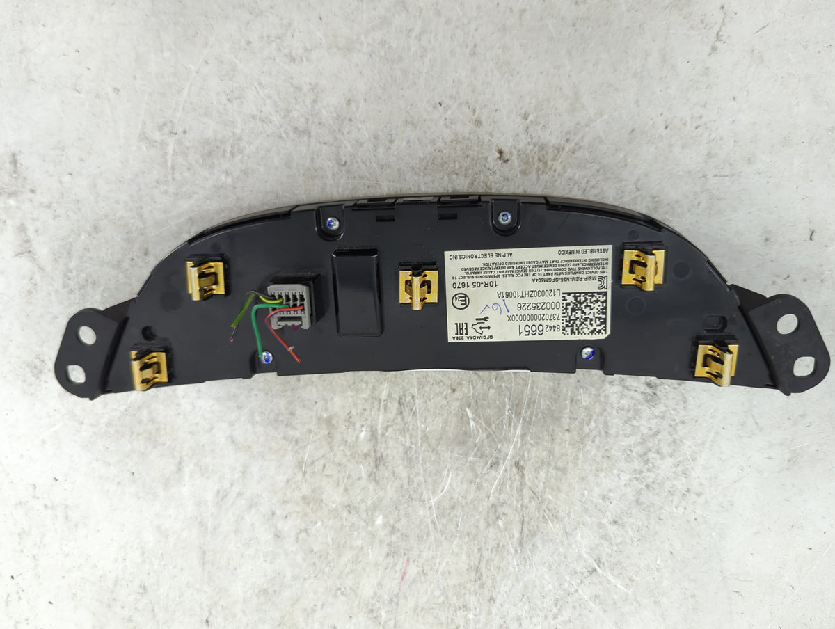 2019-2021 Chevrolet Malibu Climate Control Module Temperature AC/Heater Replacement Fits Fits 2019 2020 2021 OEM Used Auto P