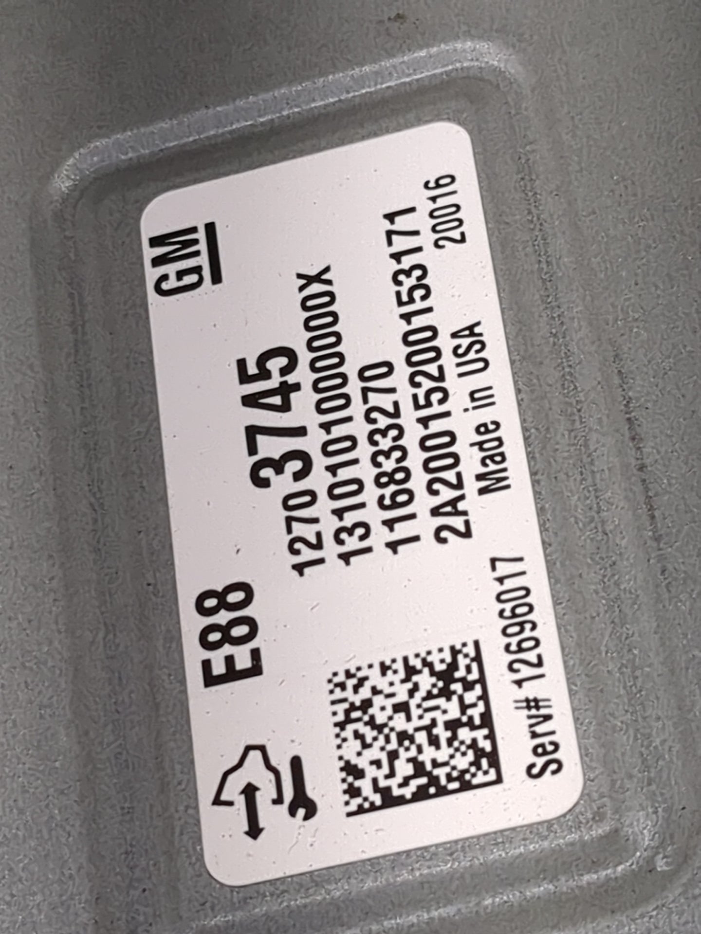 2020-2021 Chevrolet Malibu PCM Engine Control Computer ECU ECM PCU OEM P/N:12703745 E88, 12696017 Fits Fits 2020 2021 2022 O