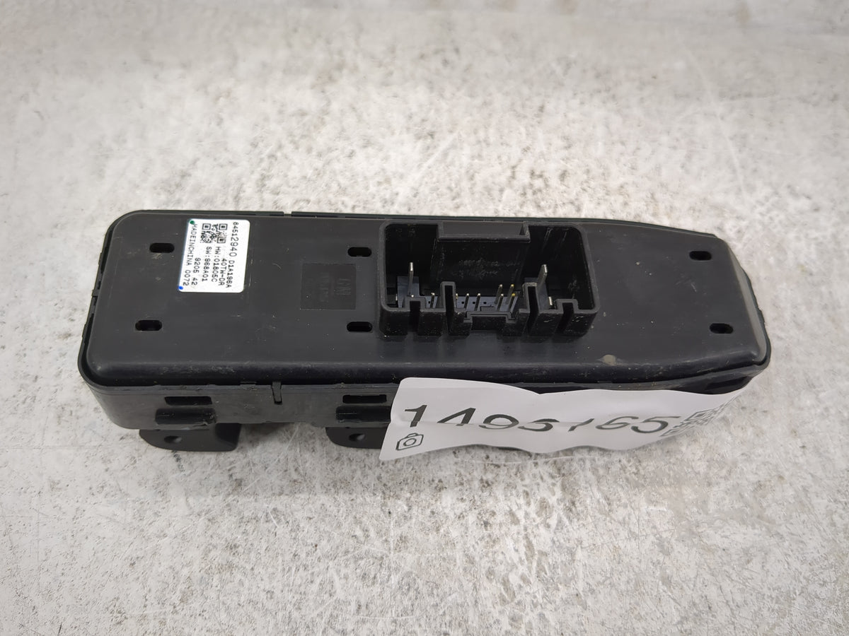 2016-2021 Chevrolet Malibu Master Power Window Switch Replacement Driver Side Left P/N:84512940 D1A196A Fits OEM Used Auto P